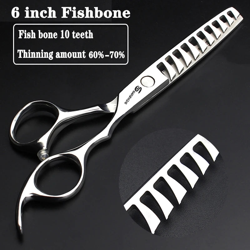Professionelle Japanische Friseurschere mit scharfer Klinge und ergonomischem Griff