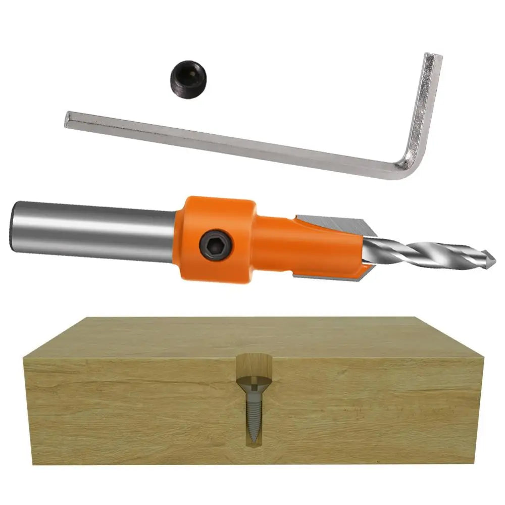 HSS Senker Router Bit mit 8mm Schaft für präzise Holzbearbeitung