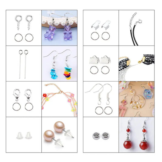 Schmuckherstellungsset mit Werkzeugen Kupferdraht Faden Reparatur Zubehör