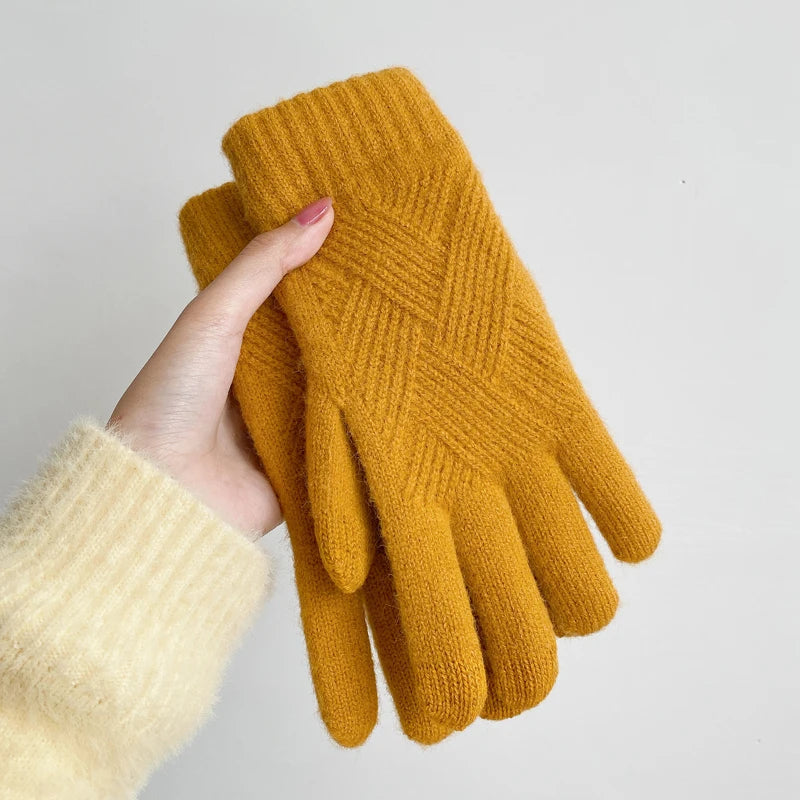 Unisex Touchscreen Handschuhe Winter winddicht warm doppellagig