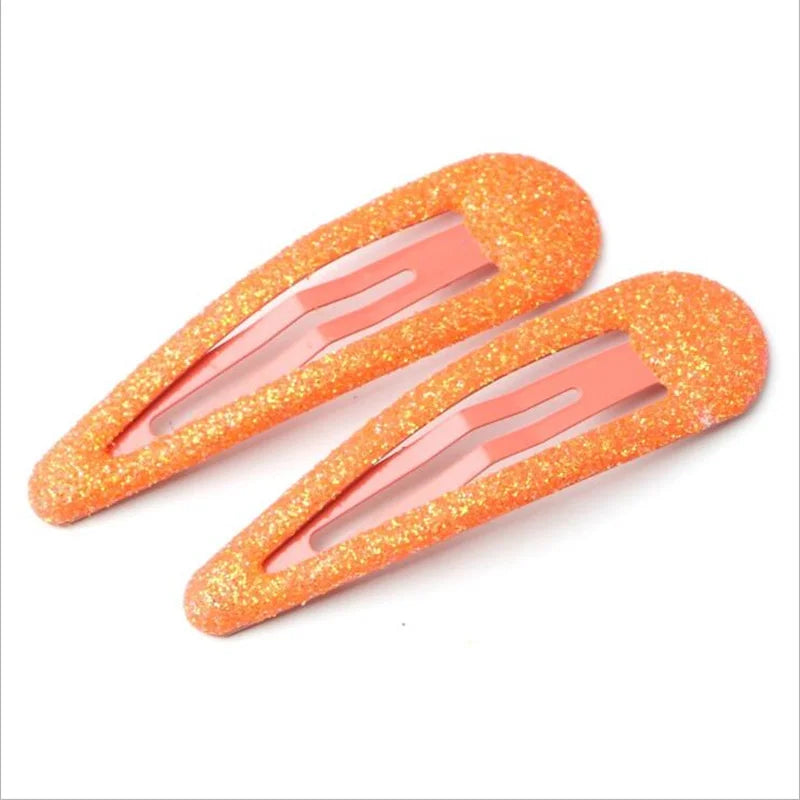 Glänzende 20er Haarspangen-Set in bunten Candy-Farben – stilvoll - robust für Mädchen