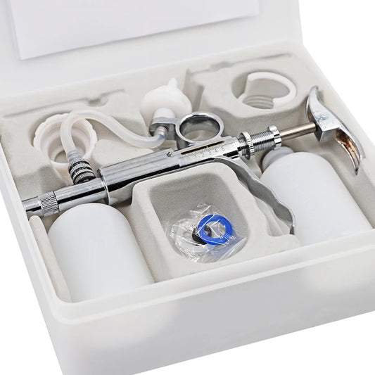 Automatische veterinärmedizinische Spritze mit Doppel-Flasche