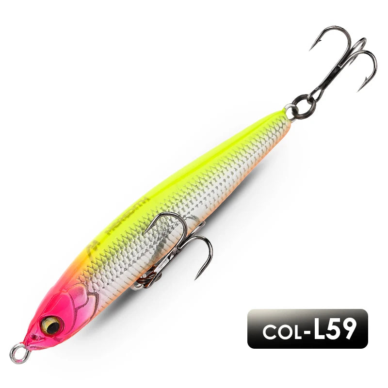 Sinking Bleistift Köder Köder 7cm 7g Angelköder für Süß und Salzwasser