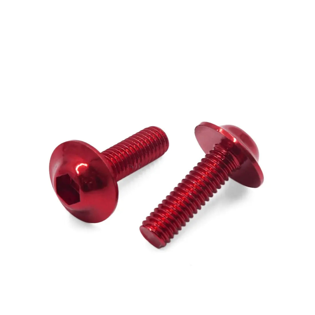 M6x20 mm Sechskantschrauben rote Verkleidungsschrauben Motorrad Roller