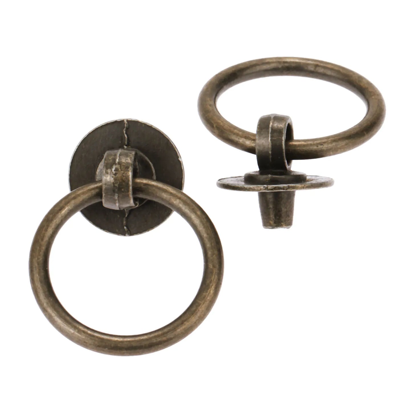 Antike Bronze Möbelgriff Knopf aus Zinklegierung 40x30mm Set