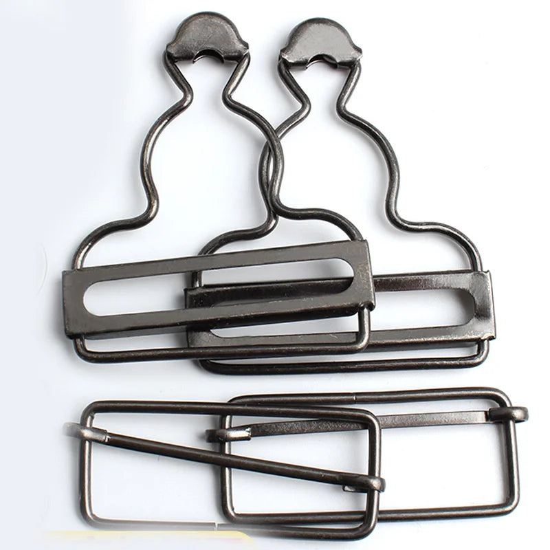 Nagelfreies, verstellbares Metallknopf-Set aus Zink für Jeans - Kleidung – 1 Paar