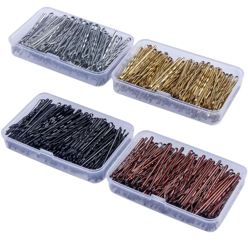 Metall Haarclips Set mit 150 Teilen für vielseitiges Styling und sicheren Halt
