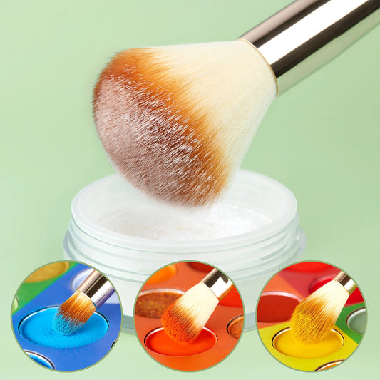 Make-Up Pinsel Set mit Bambusgriff und synthetischem Haar