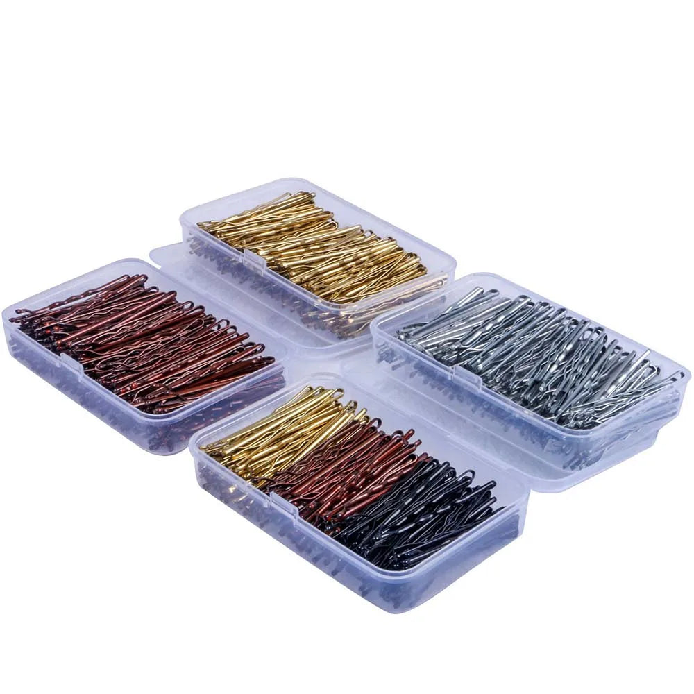 Metall Haarclips Set mit 150 Teilen für vielseitiges Styling und sicheren Halt