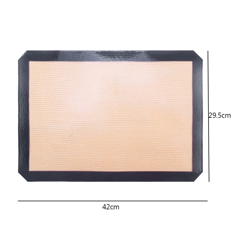 Robuste Silikon Backmatte Universal Antihaft – Ideal für Gebäck - Pizza