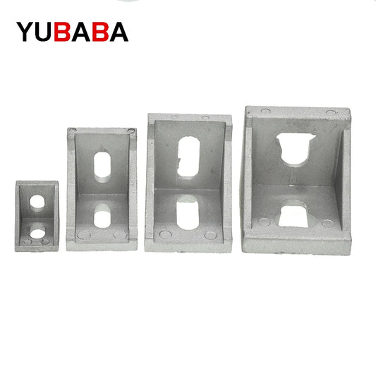 Aluminium Eckbeschlag Winkel 10er Set 2020-4545 Industrieprofil Halterung