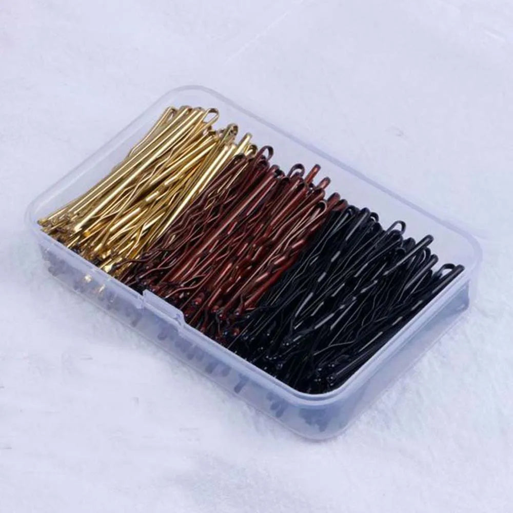 Metall Haarclips Set mit 150 Teilen für vielseitiges Styling und sicheren Halt