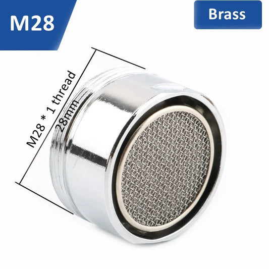 Kupfer Wassersparbelüfter mit Filter für Küchen und Bad Wasserhähne