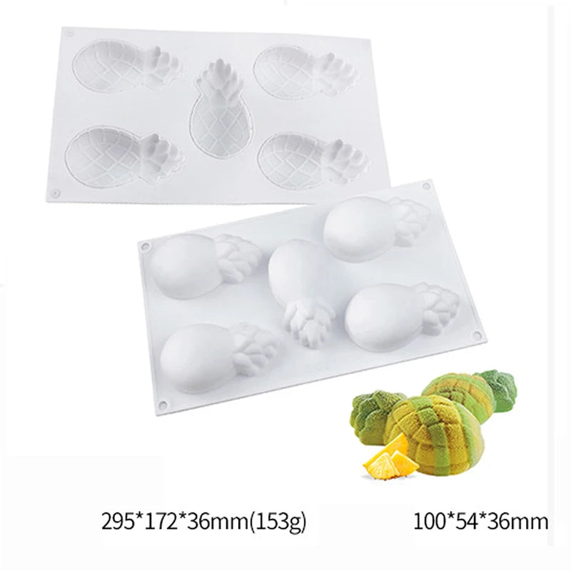 Fruchtige Silikon Backform für Mousse und Desserts