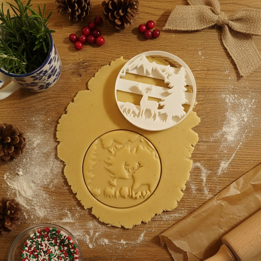 Hirsch Ausstechform für Plätzchen Hochwertiger Hirsch Keksausstecher
