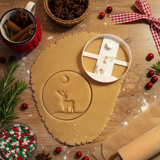 Hirsch Ausstechform Kreative Kekse Backideen Detailreich PLA