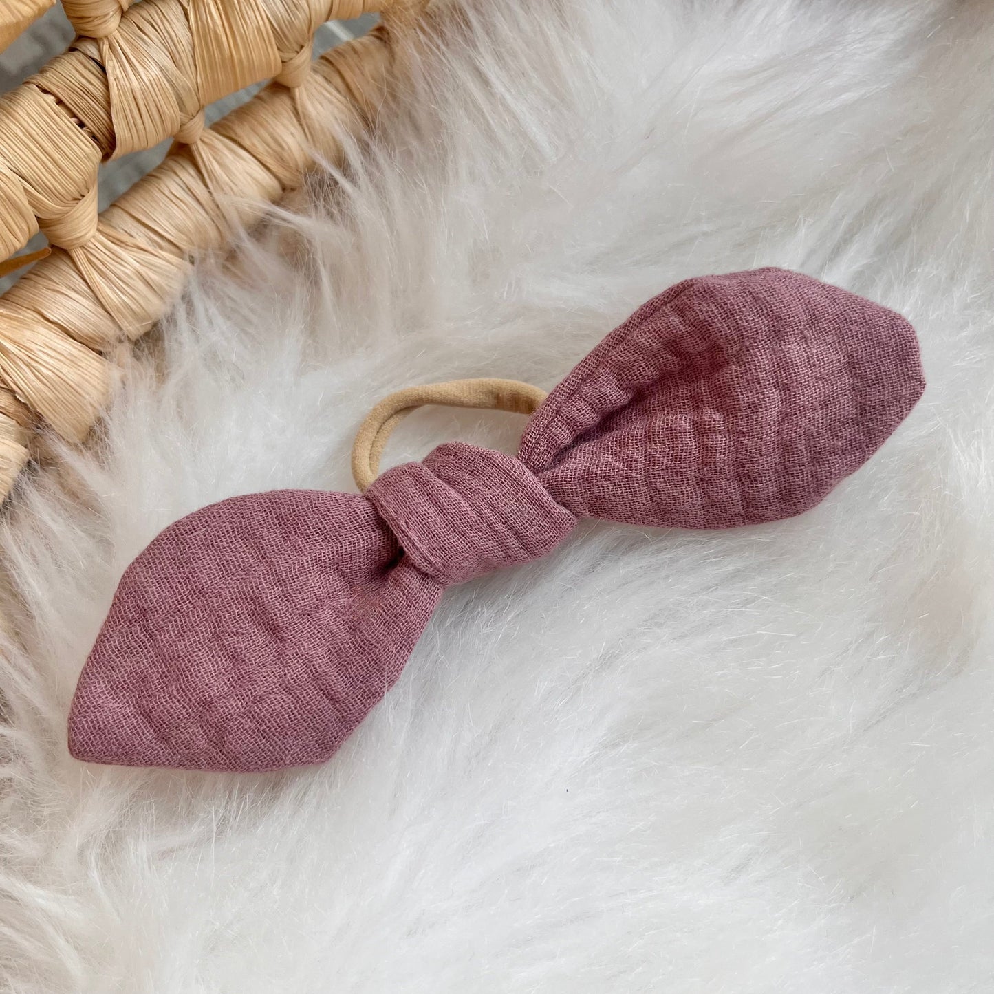 Sweet Haarschleife aus 100 Prozent Baumwolle für Kinder