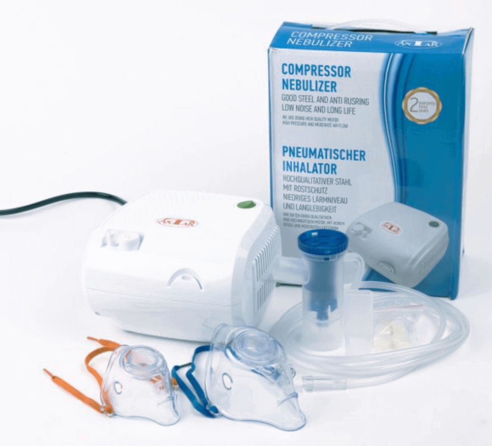 Pneumatischer Inhalator mit Zubehör – Modell 9176