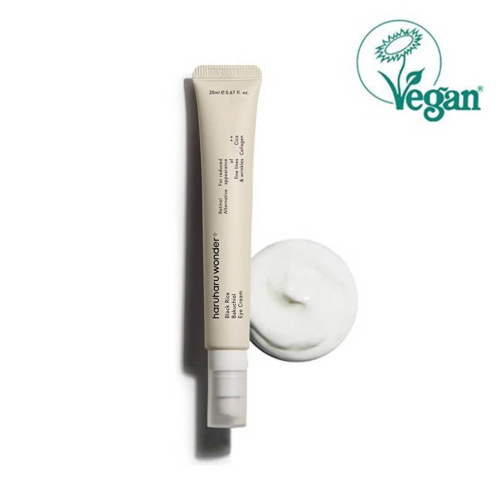 Premium Black Rice & Bakuchiol Augencreme für strahlende Augen