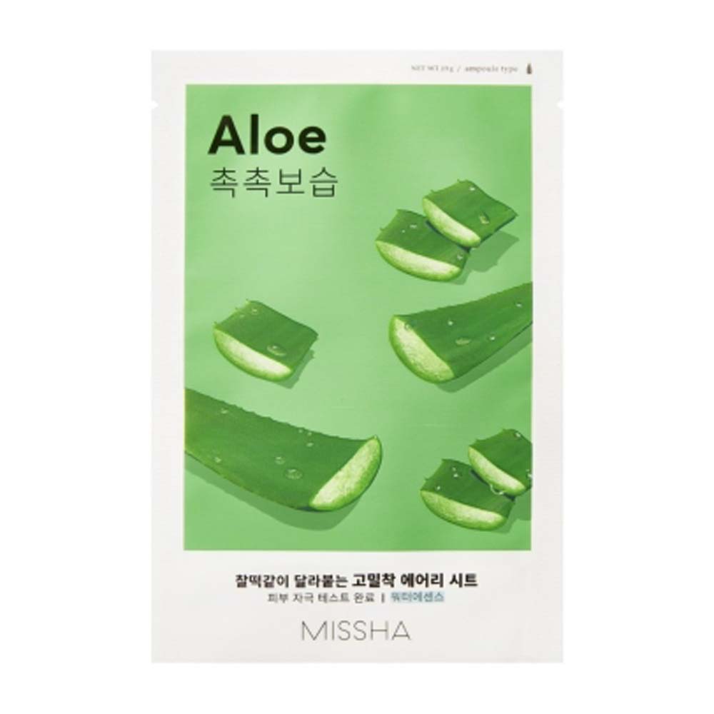 Airy Fit Sheet Mask Aloe – Intensive Feuchtigkeit für geschmeidige Haut