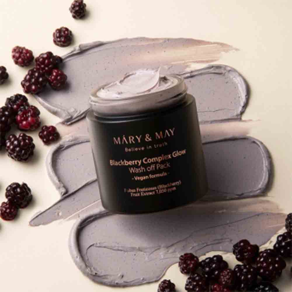 MaryMay Blackberry Complex Glow Washoff Pack 125g