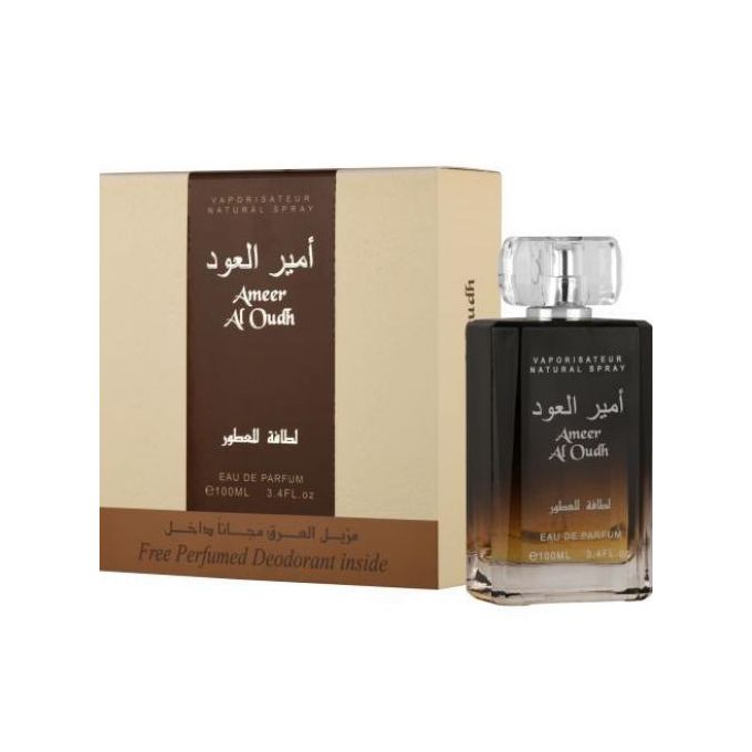 Lattafa Ameer Al Oudh Eau de Parfum 100ml für individuelle Duftliebhaber