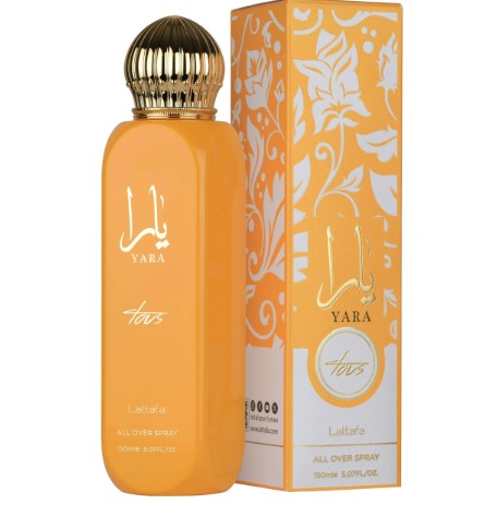 Lattafa Yara Tous All Over Spray 150 ml – Fruchtiger Duft für jeden Tag