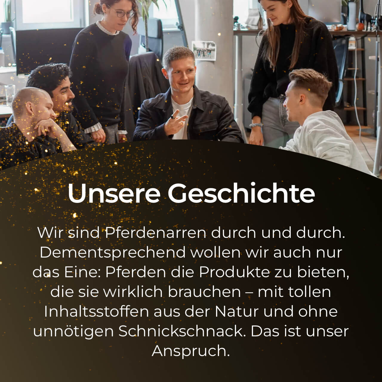 Brustelbürste für Pferdefell mit elastischer Handschlaufe und Flexibilität-Pferdegold®