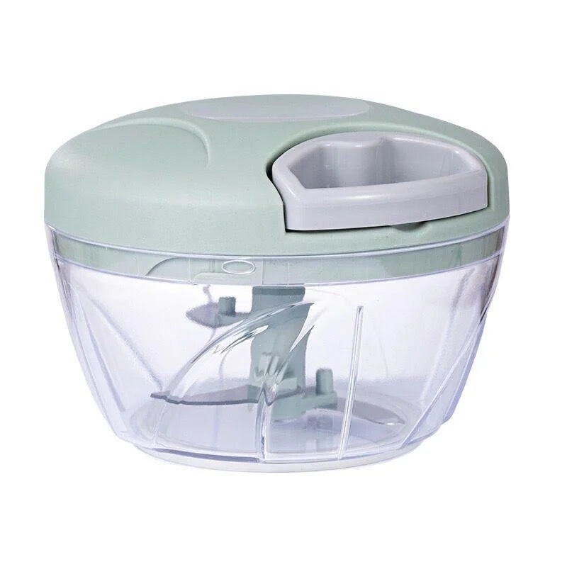 Manuelle Knoblauchpresse - Gemüsezerkleinerer aus Edelstahl, 500/900 ml