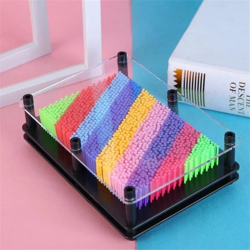3D Pin Art Handmodell Fingertip Antistress Spielzeug für Kinder