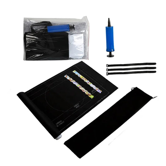 Puzzle Rollmatte für bis zu 1500 Teile – Tragbar & Praktisch, für Jigsaw