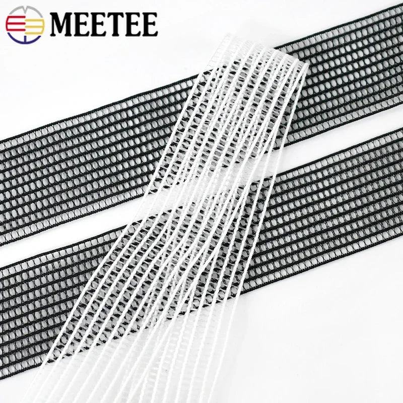 Elastisches Mesh-Gummiband 10/20m, 20-50mm – DIY Nähzubehör Kleidung