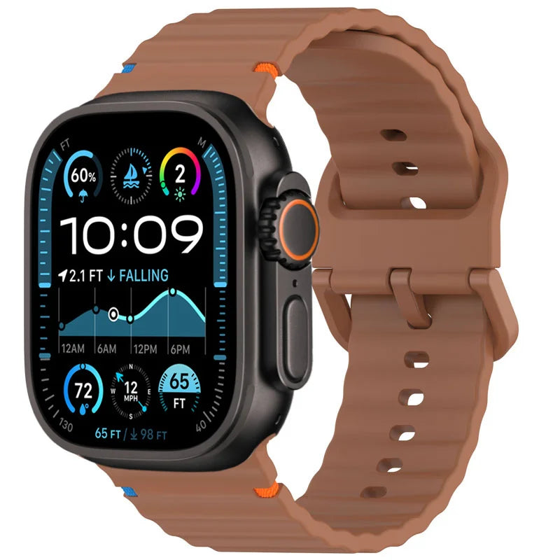 Atmungsaktives Silikonarmband 38-49mm – Nachhaltig, sportlich - individuell