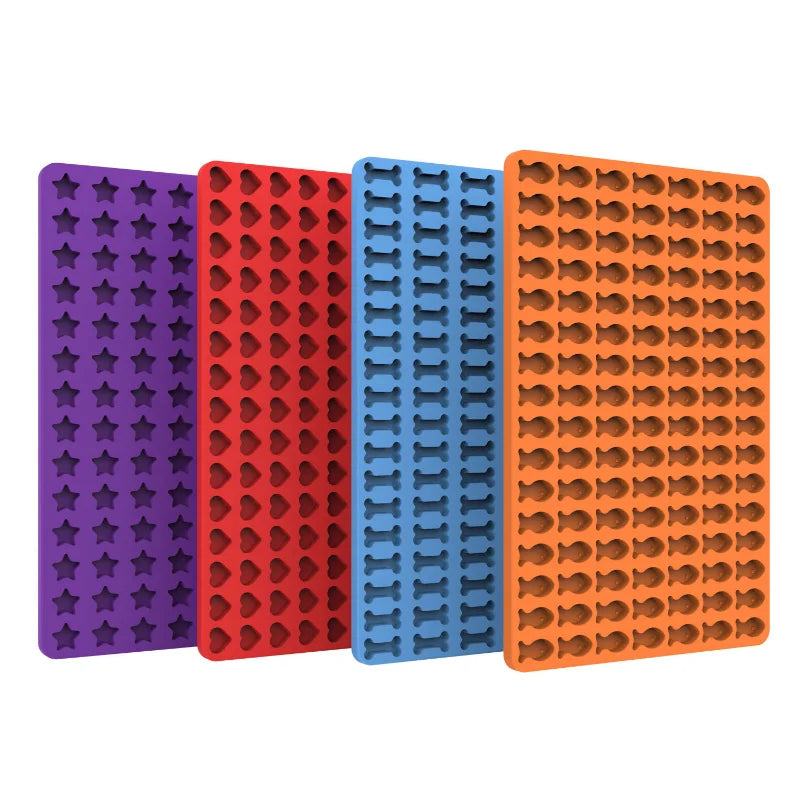 Multifunktionale Silikonform mit Tiermotiven für Backen und Snacks