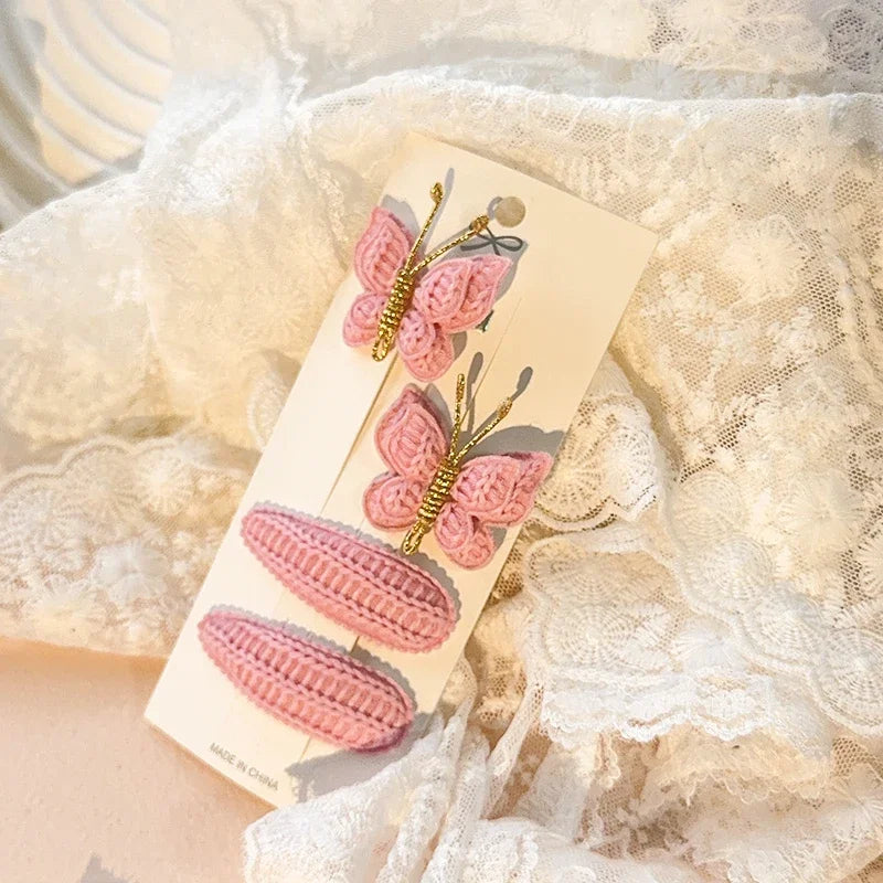 Nette Handgemachte Schmetterling Haar Clips für Mädchen
