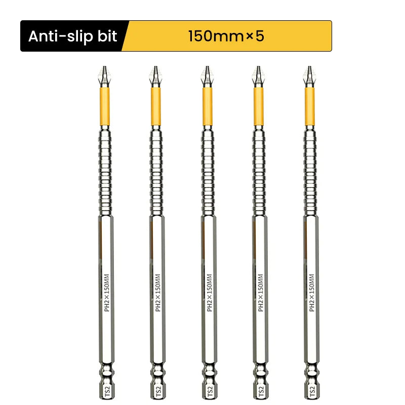 Magnetische PH2 Kreuzschlitz Bits Set Robust Rutschfest Edelstahl