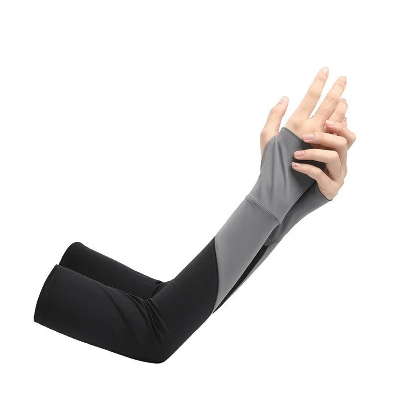 Sommer Armstulpen Damen UV-Sonnenschutz Sport Radfahren Wandern