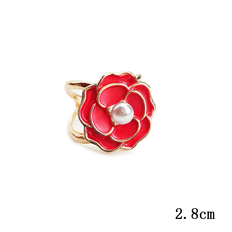 Elegante Perlen-Schal Schnalle – Multifunktionales Accessoire für Damen aus Eisen
