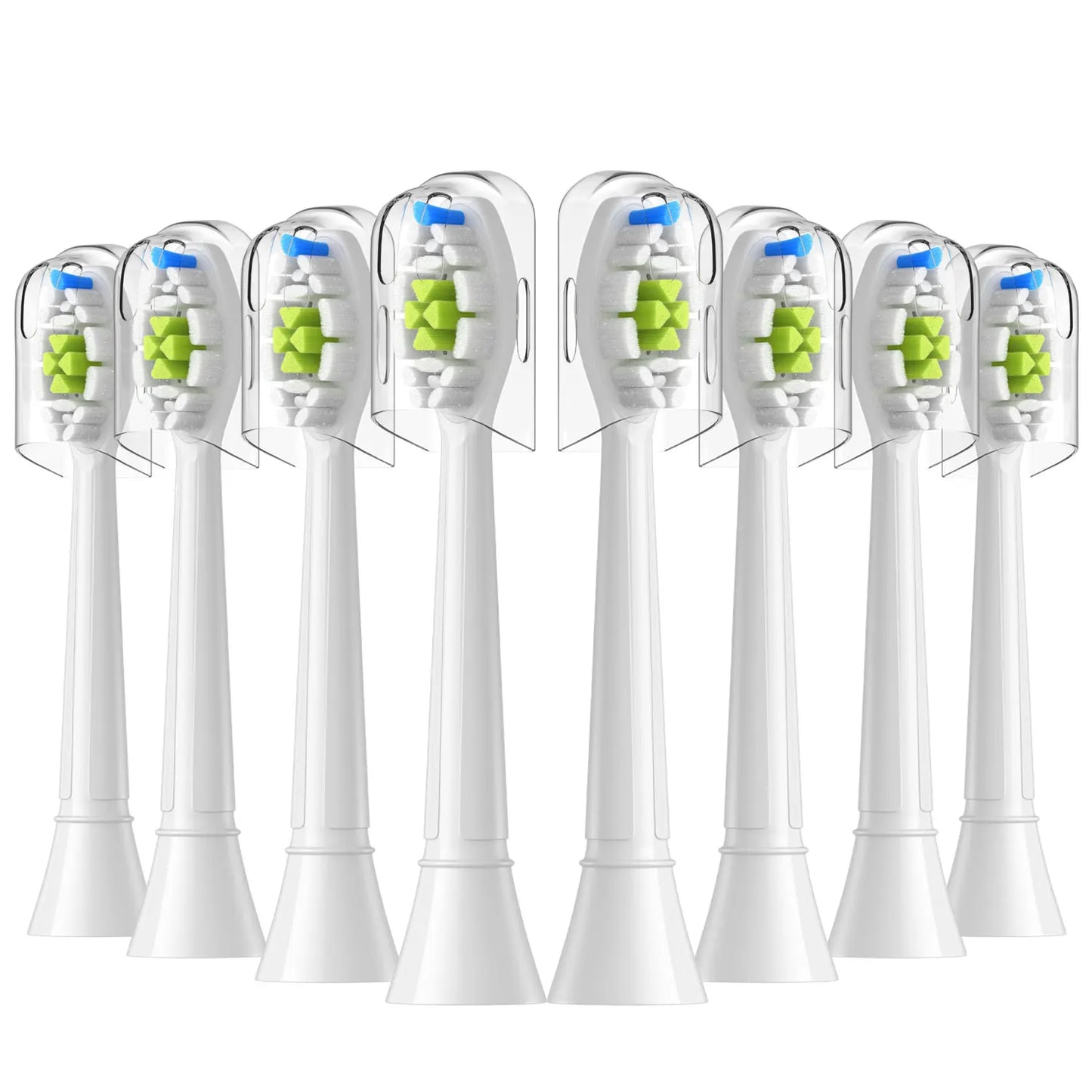 Sanfte - gründliche Reinigung: 4/8/12/16 Zahnbürstenköpfe kompatibel mit Sonicare