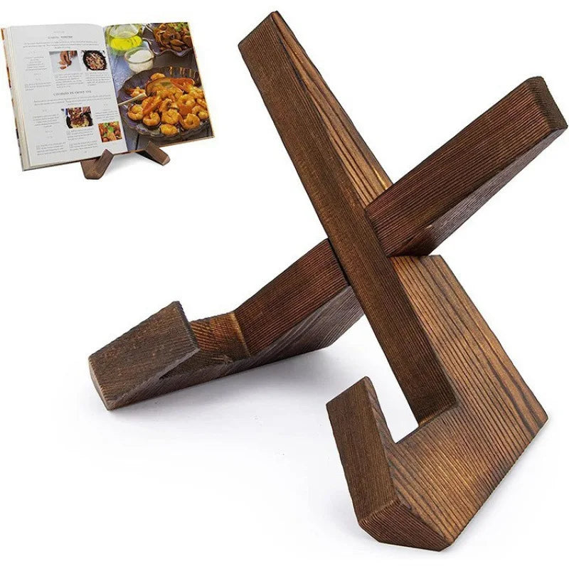 Holz Rezept- und Buchhalter für Küche und Esszimmer