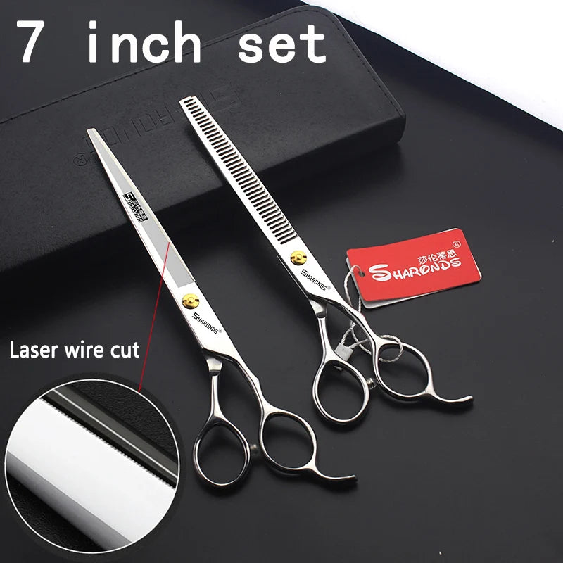Professionelle Japanische Friseurschere mit scharfer Klinge und ergonomischem Griff