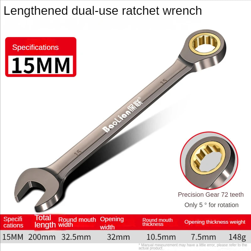 Universal Torx Ratschen-Schlüssel 8-22mm – Robust, Präzise - Vielseitig