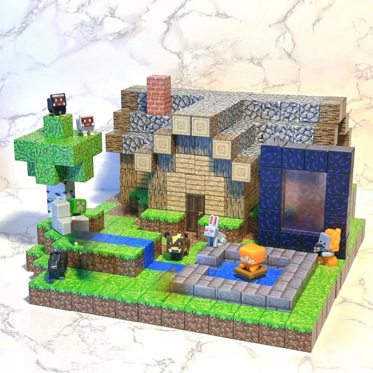 Magnetische Bausteine Baukasten Kreatives DIY Puzzle Spielzeug ab 12 Jahren