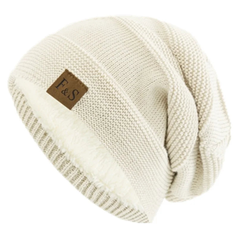 Unisex Winter Mütze gefüttert – Warme Slouchy Beanie für Männer und Frauen
