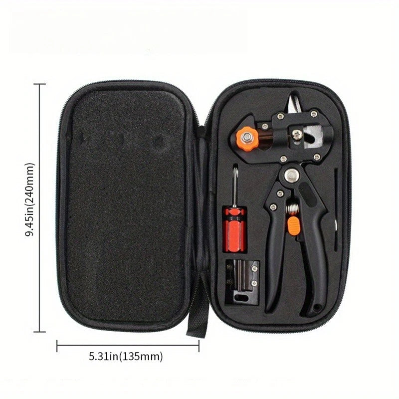 2-in-1 Garten Pfropfwerkzeuge Set mit scharfem Pfropfmesser