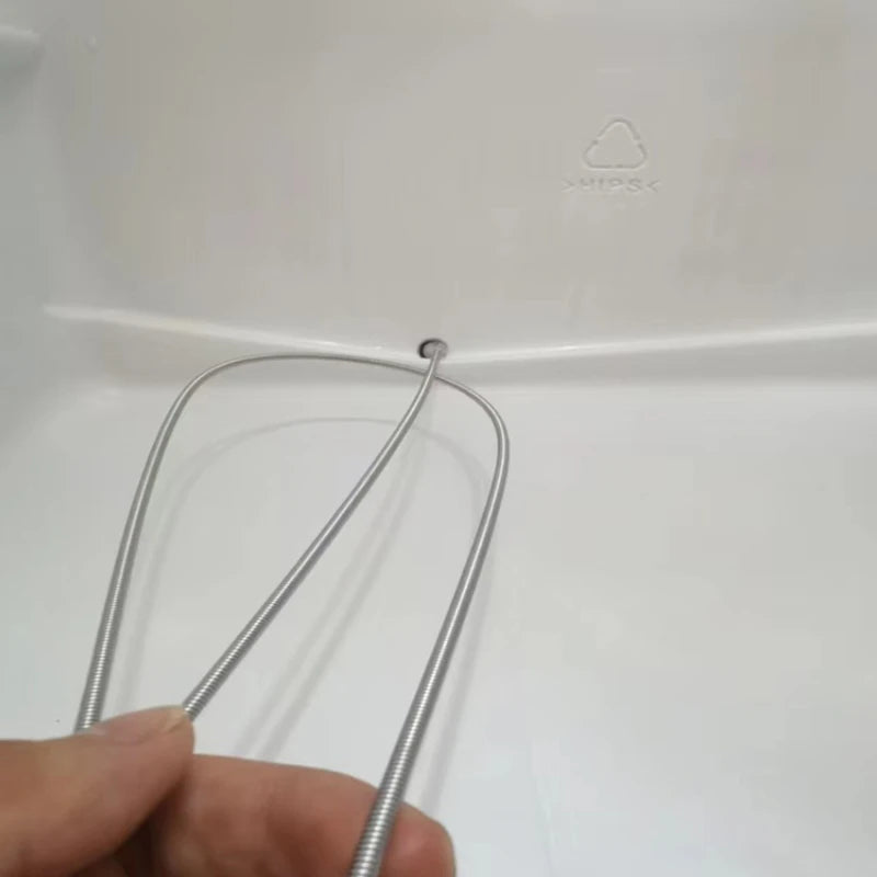 Flexible Bürste zum Reinigen von Kühlschrank Abfluss und Wasserrohren 1m 1,5m