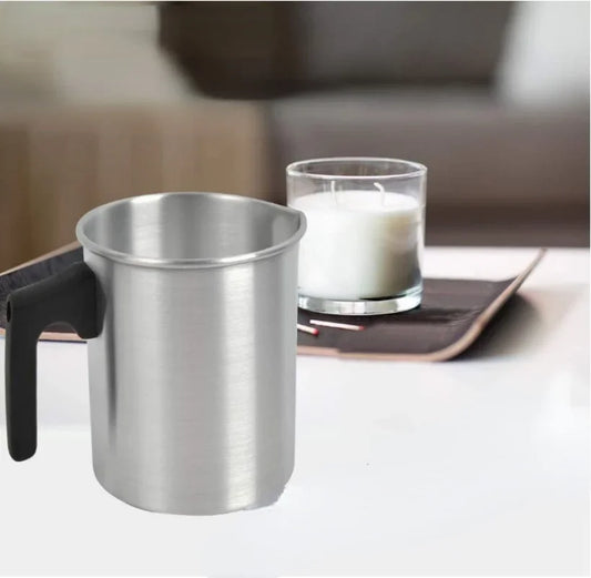 Kerze Schmelztiegel Wachs Schmelzbecher 1 2 3L Edelstahl DIY Gießkanne