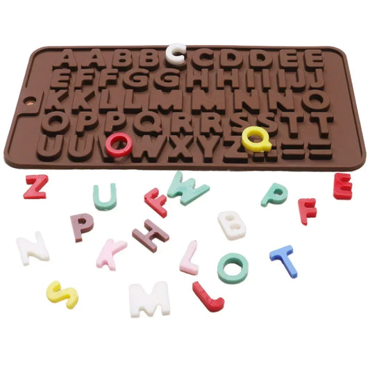 Silikonform 26 Buchstaben Zahlen Ausstecher Kuchen Deko Zubehör