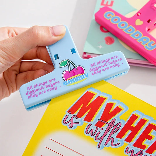 Multifunktionaler Kunststoff Halter Clip für Dokumente Notizen Papier