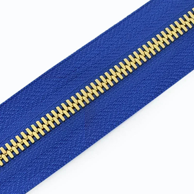 Metall-Reißverschluss Offenes Ende Zwei-Wege Reißverschlüsse Gold Silber-Yabubest - Home & More